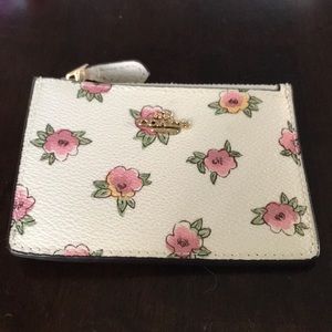 Coach skinny ID in floral print